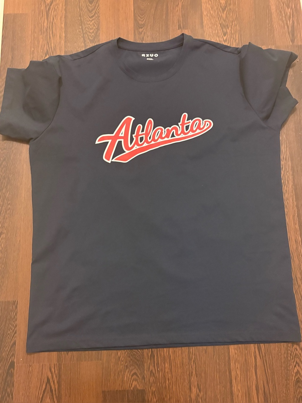 Men 2xl Atlanta jersey like shirt (Cart E-101)